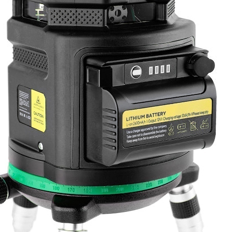 Лазерный уровень ADA 6D SERVOLINER GREEN с калибровкой